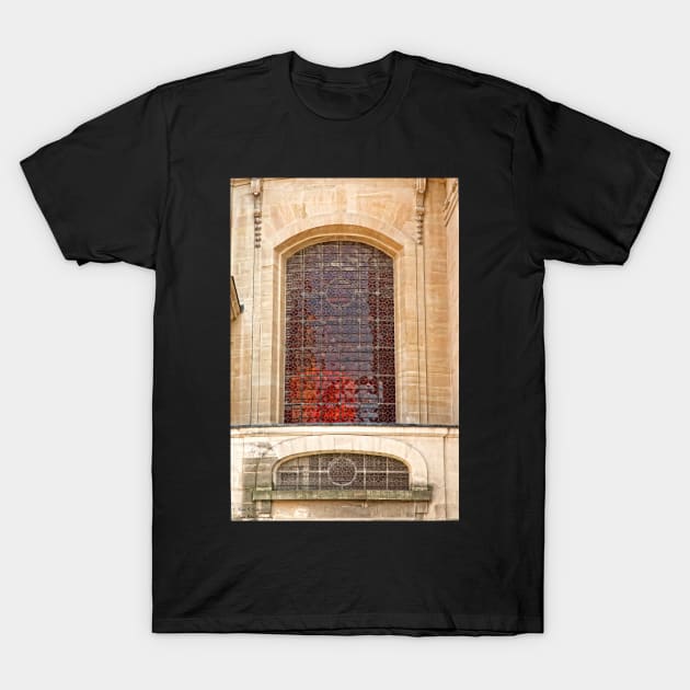 Eglise du Dome - Windows 2 © T-Shirt by PrinceJohn